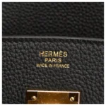 Hermès HSS Birkin 25 Black and Rouge H Chevre Gold Hardware Quality Replica