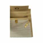 Hermès 2000 Kelly 25 Sellier Beige and Ecru Box Calf Gold Hardware Best Lushentic Bags