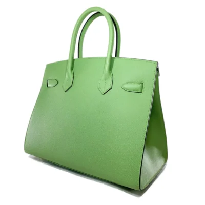 Hermès 2020 Birkin 30 Vert Criquet Madame Grain Gold Hardware