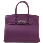 Hermès 2021 Birkin 30 Anemone Togo Palladium Hardware