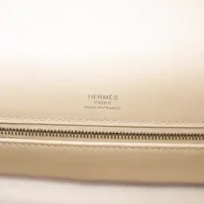 Hermès 2022 HSS Kelly 28 Sellier Jaune Citron/Nata Swift Canvas Palladium Hardware Replica Quality