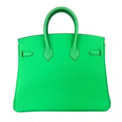 Hermès 2023 Birkin 25 Vert Comics Green Togo back1