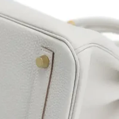 Hermès 2023 Birkin 30 Gris Pale Togo Gold Hardware