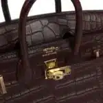 Hermès Birkin 20 Sellier Havane Matte Alligator Gold Hardware