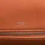 Hermès Rare Collectible Shadow Birkin 25 Brown Vaux Swift