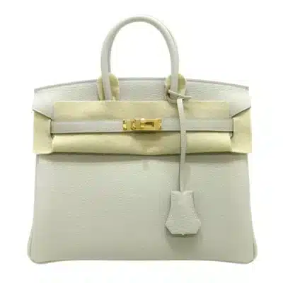 Hermès Birkin 25 Grey Togo Brushed Gold Hardware