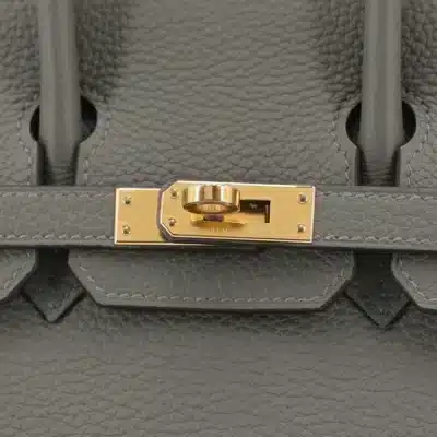 Hermès Birkin 25 Gris Meyer Togo Gold Hardware