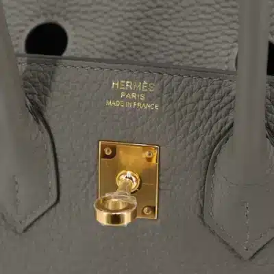 Hermès Birkin 25 Gris Meyer Togo Gold Hardware