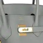 Hermès Birkin 25 Gris Mouette Togo Gold Hardware