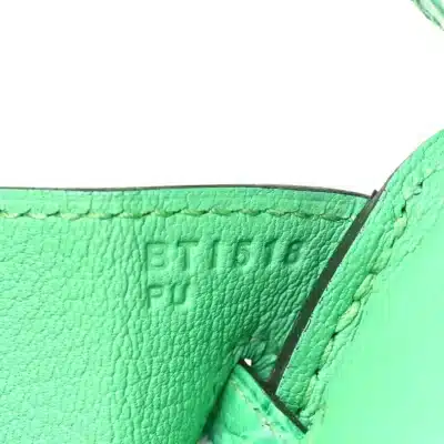 Hermes Birkin 25 Touch Vert Comics Togo & Matte Alligator Missipensis detail1