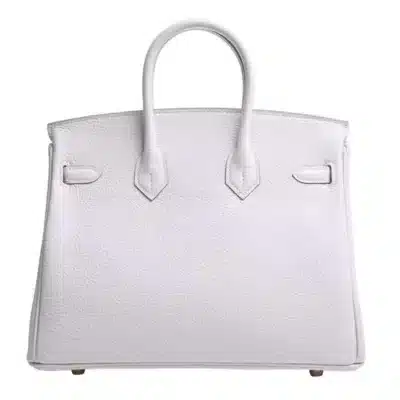 Hermès Birkin 25 White Togo Gold Hardware