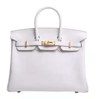 Hermès Birkin 25 White Togo Gold Hardware