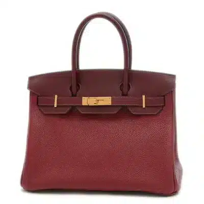 Hermès Birkin 30 Bordeaux Togo Palladium Hardware