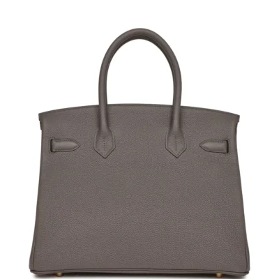 Hermès Birkin 30 Etain Togo Gold Hardware High-quality Lushentic Grade