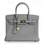 Hermès Birkin 30 Gris Mouette Togo Gold Hardware