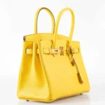 Hermès Birkin 30 Jaune de Naples Taurillon Novillo Gold Hardware Best Lushentic Bags