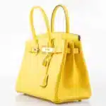 Hermès Birkin 30 Jaune de Naples Taurillon Novillo Gold Hardware Best Lushentic Bags