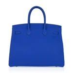 Hermès Birkin 35 Blue Zellige Togo Gold Hardware