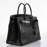 Hermès Birkin 35 So Black Matte Niloticus Crocodile Black PVD Hardware