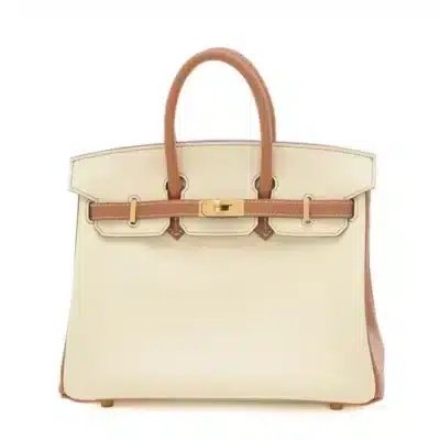 Hermès HSS Birkin 25 Nata Gold Champagne Swift Champagne Gold Hardware