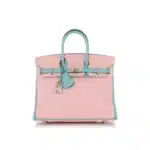 Hermès HSS Birkin 25 Rose Sakura and Bleu Etoile Swift Palladium Hardware