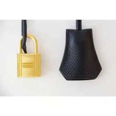 Hermès HSS Birkin 30 Bi-Color Jaune and Black Epsom Brushed Gold Hardware