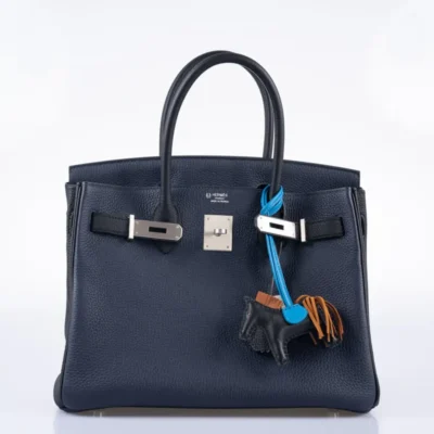 Hermès HSS Birkin 30 Nuit and Black Togo Brushed Palladium Hardware