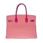 Hermès HSS Birkin 30 Pink Epsom Brushed Gold Hardware