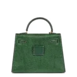 Hermès HSS Vintage kelly 15 Sellier Green Niloticus Lizard Convertible Constance Belt Gold Hardware