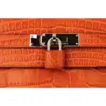 Hermès Kelly 25 Retourné Gold Matte Alligator Mississippiensis Palladium Hardware