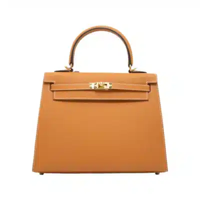 Hermès Kelly 25 Sellier Toffee Epsom Gold Hardware