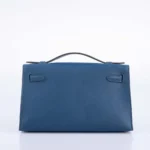 Hermès Kelly Pochette Navy Swift Gold Hardware