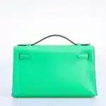 Hermès Kelly Pochette Vert Comics Swift Gold Hardware