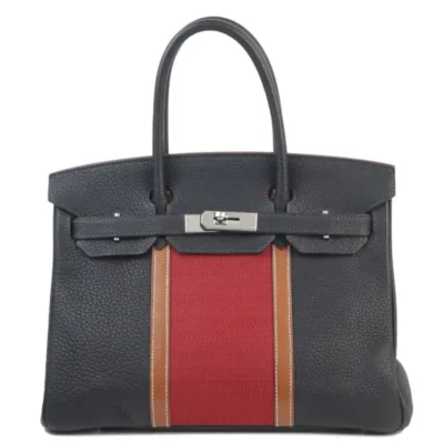 Hermès Limited Edition 2013 Birkin 30 Bleu Indigo Fjord Palladium Hardware