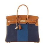 Hermès Limited Edition Birkin 35 Arlequin Clemence Palladium Hardware