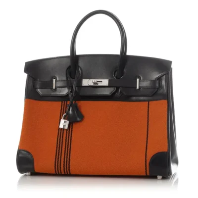 Hermès Limited Edition Birkin 30 So Black Box Calfskin Black Enamel Hardware