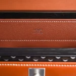 Hermès Limited Edition Kellywood 22 Wood Aluminum & Barenia Palladium Hardware Luxury bag