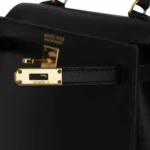 Hermès Micro Kelly 15 Sellier Black Box Calfskin Gold Hardware