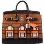 Hermès HSS Rare Collectible Birkin 20 Sellier Gold Madame And Ebene Matte Alligator Missipensis Day Faubourg Palladium Hardware Replica Quality